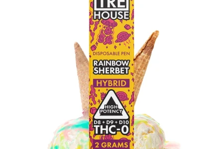 trehouse d8 rainbow sherbet vape ind