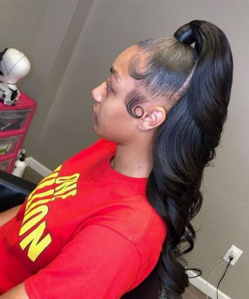 18 Weave Ponytail Hairstyles for Black Girls - inside.wales