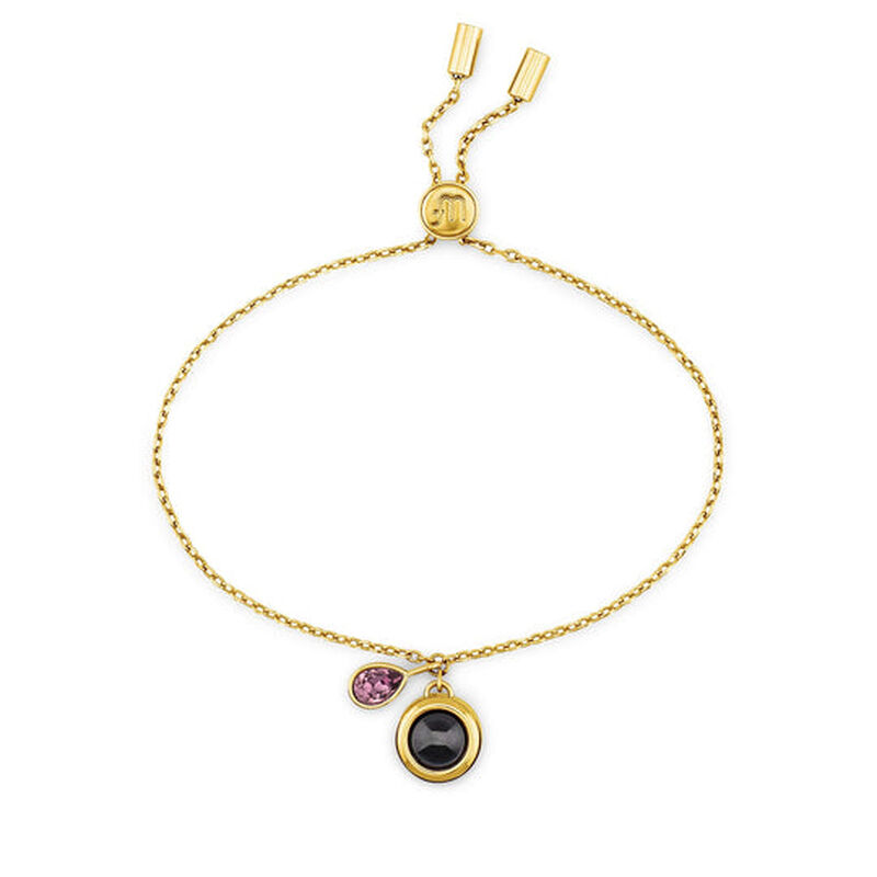 Personalized Projected Picture Bracelet With Birthstone For Birthday Gift